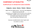 affiche championnat ajp doublettes   saignelegier