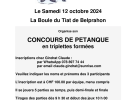 concours   boule du tiat  