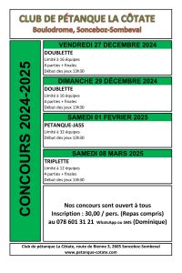 cotate   concours hivernaux 2024